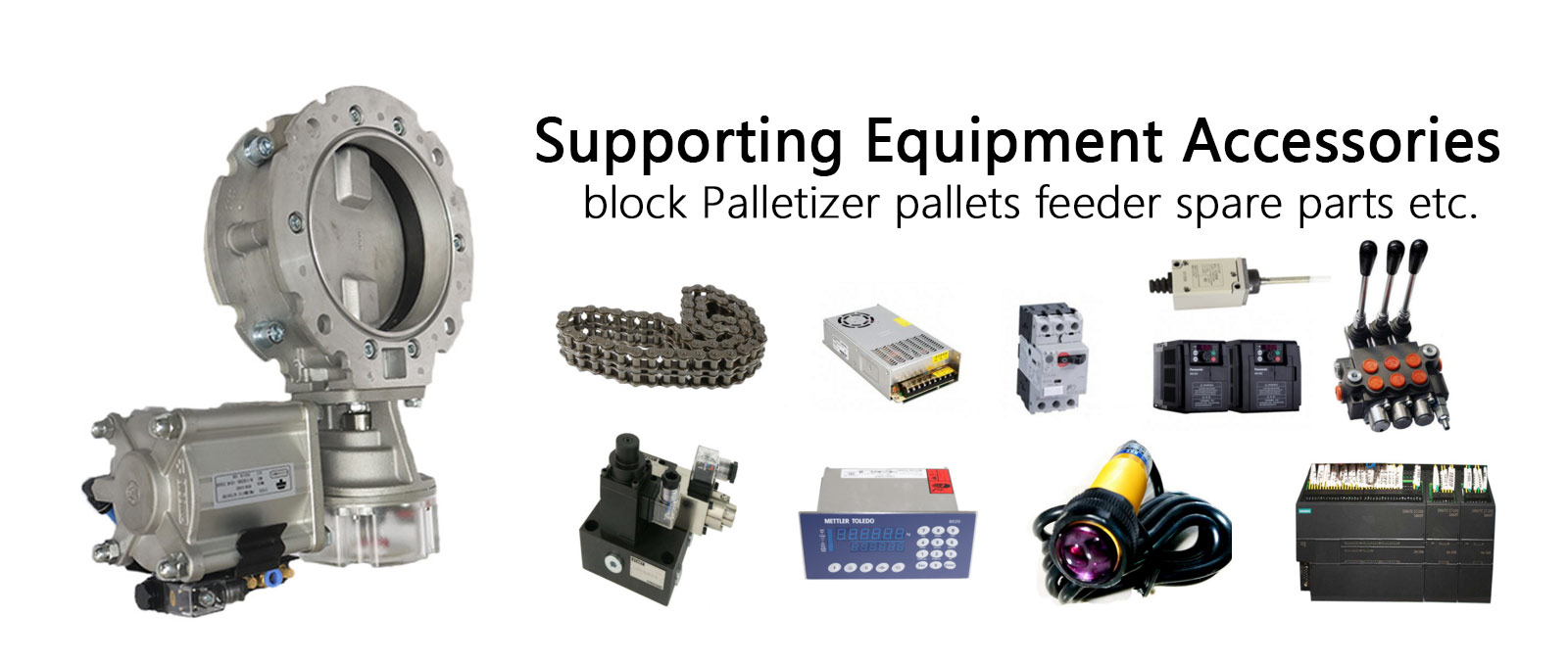 supporting equipment of block machine spare parts
